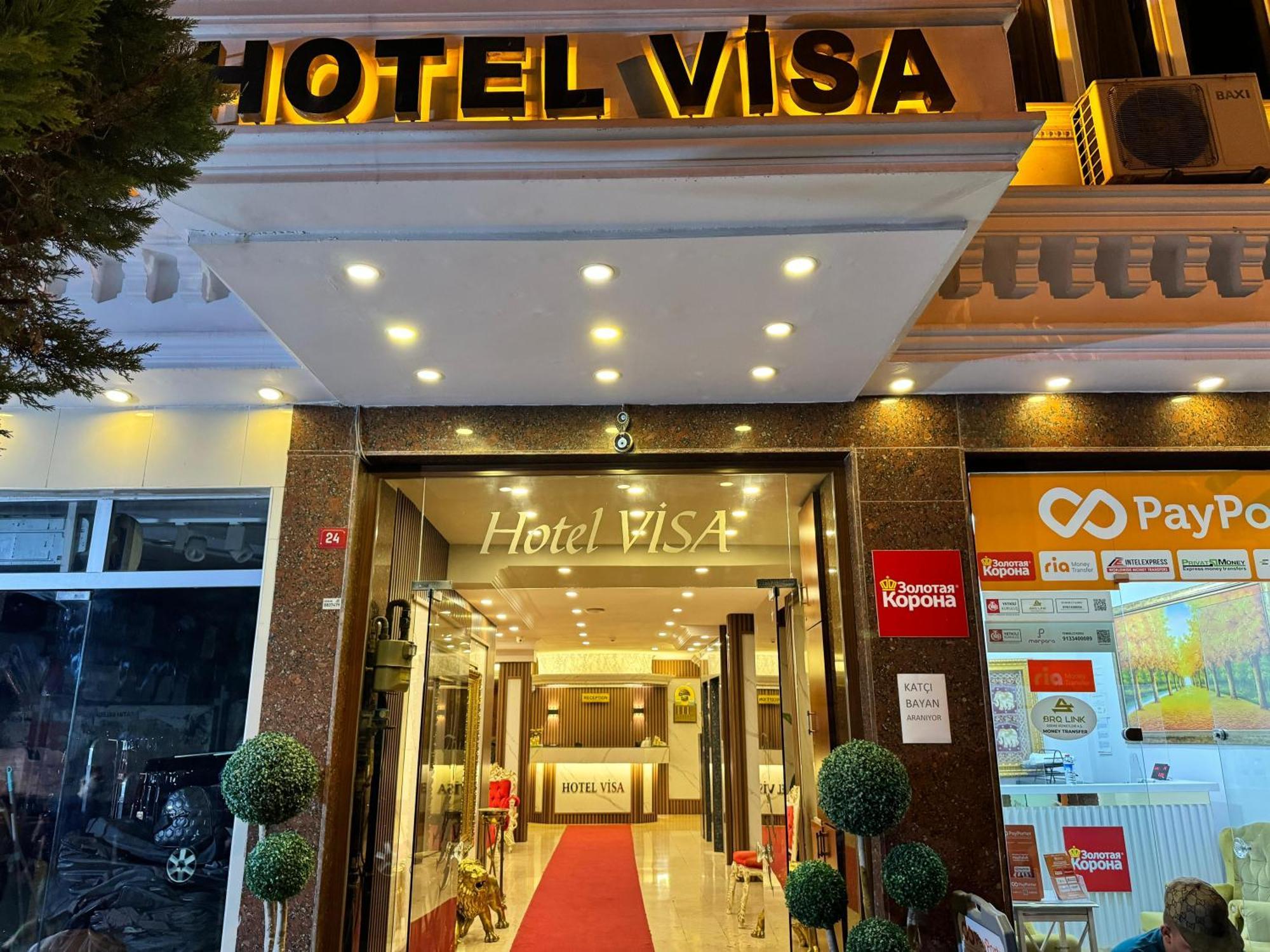 Hotel Visa اسطنبول المظهر الخارجي الصورة